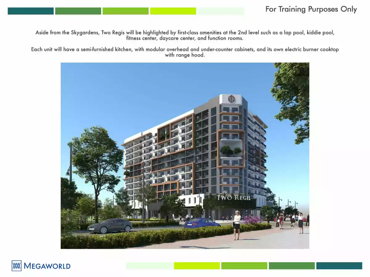 For Sale: Two Regis Studio with Balcony in Two Regis, Megaworld Upper East Bacolod. — Studio in Bacolod City, Negros Occidental, 6100 — Photo 3