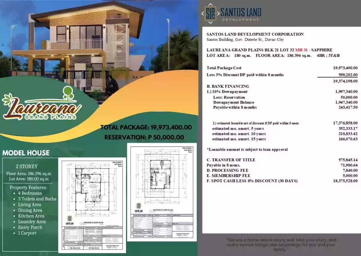 HOUSE AND LOT FOR SALE IN LIBBY ROAD, TALOMO — House and Lot in Davao City, Davao del Sur, 8000 — Photo 4