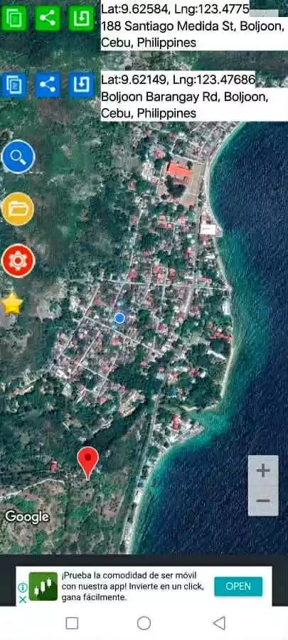 For Sale: Beach Lot in Lower Becerril, Boljoon, Cebu — 13,638 sqm — Beach Lot in Boljoon, Cebu, 6024 — Photo 2