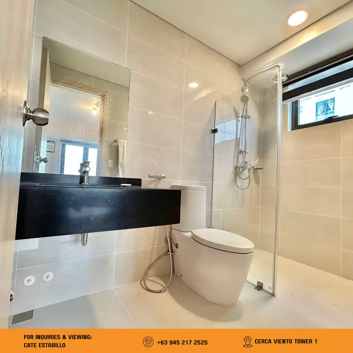 Furnished 2-Bedroom Unit for Sale at Cerca Viento Tower 1 — 2 Bedrooms in Almanza Uno, Las Piñas City, Metro Manila — Photo 3