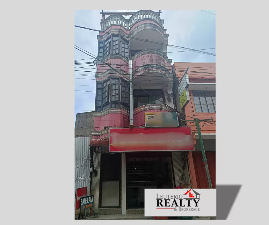 For Sale Income-Generating Commercial Space  & Residential 3-Storey Property in Pasacao