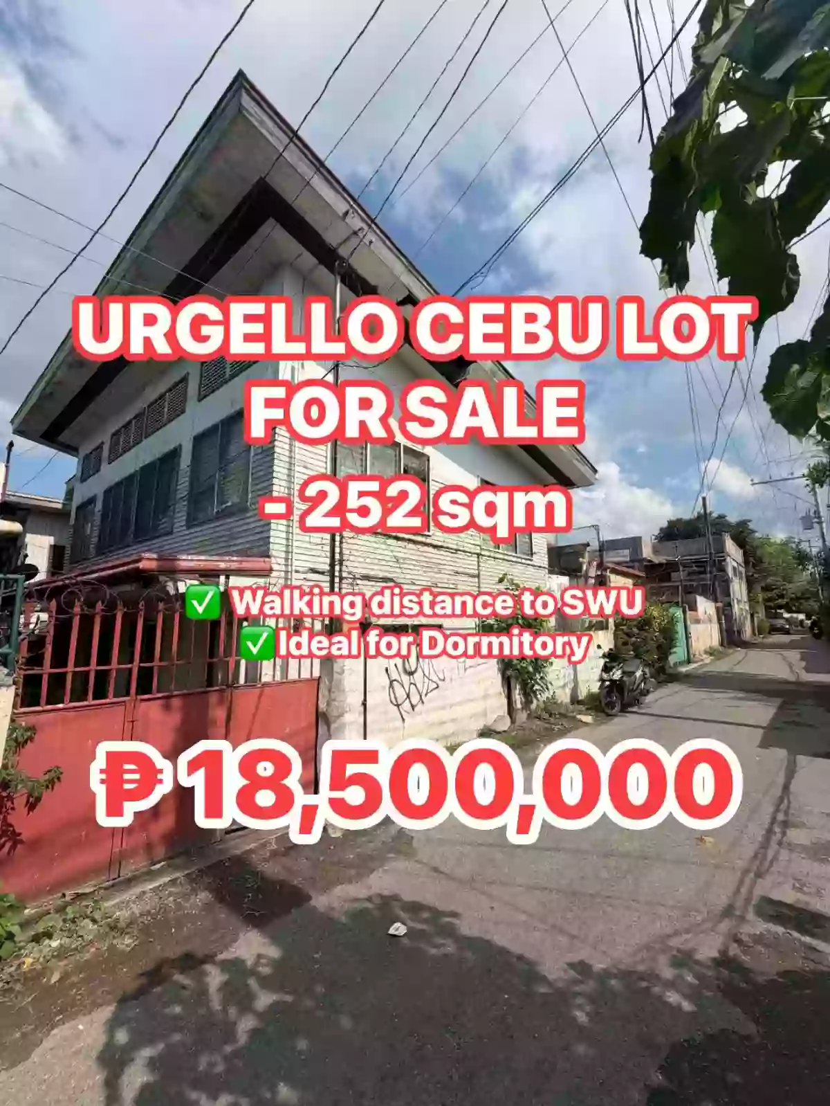 URGELLO LOT FOR SALE NEAR SWU — Residential Lot in Cebu City, Cebu, 6000 — Photo 4