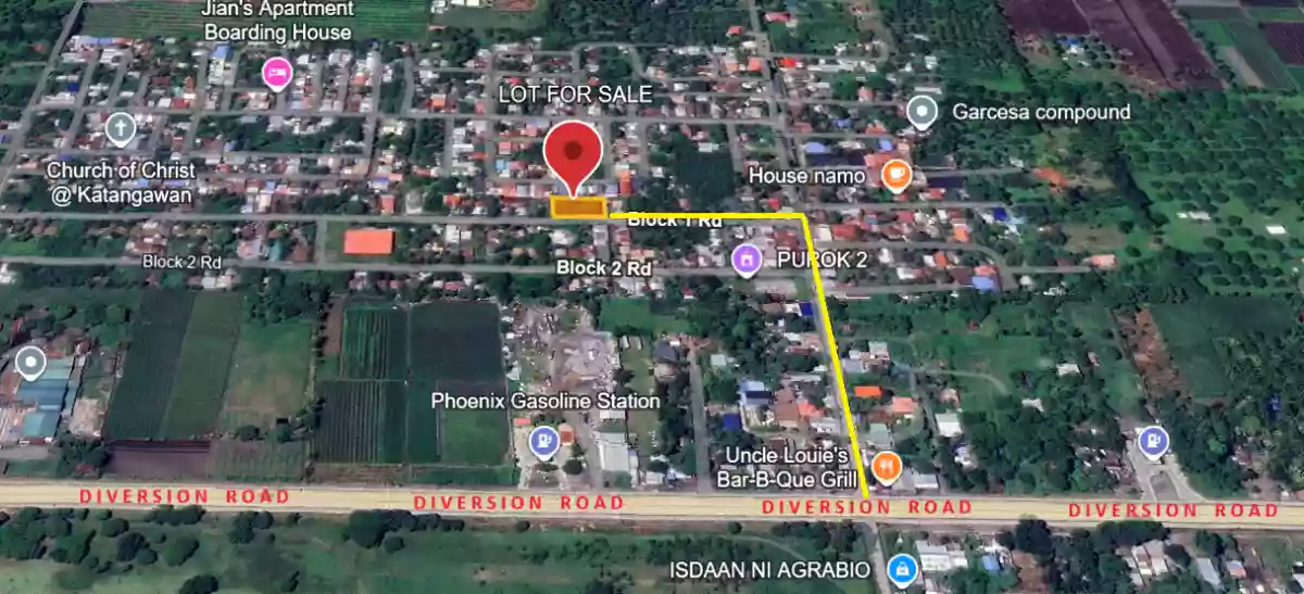 For Sale: 203 sqm Residential Lot Near All Homes, Diversion Road, Katangawan, General Santos City