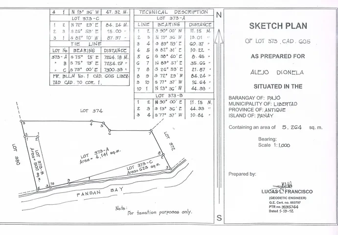 For Sale: Beach Lot in Pajo, Libertad, Antique — 4150 sqm — Beach Lot in Libertad, Antique, 5710 — Photo 6