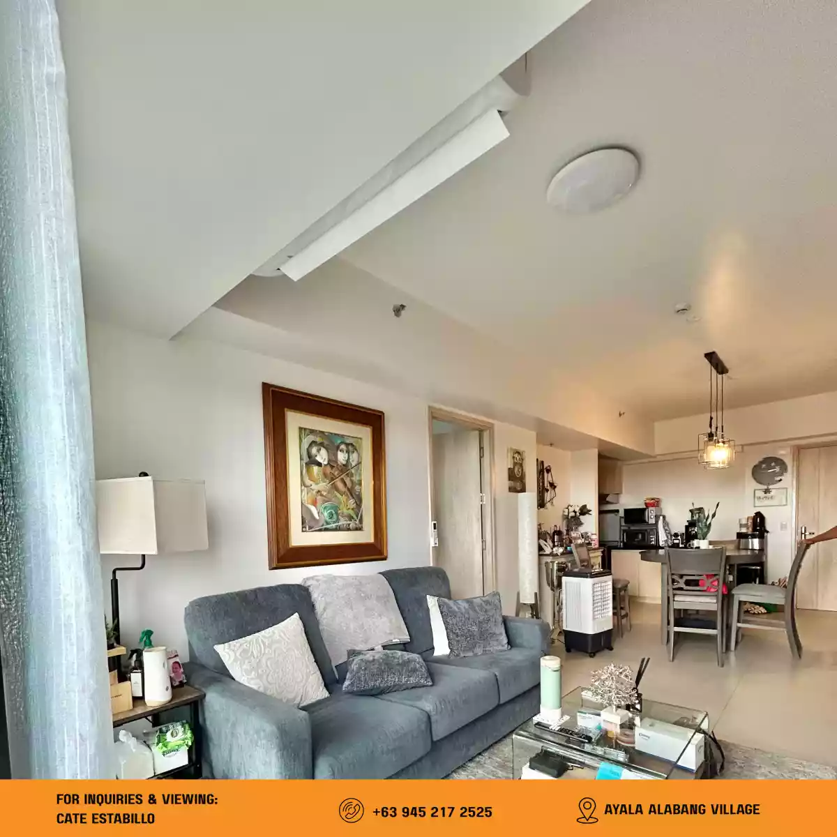 Furnished 2-Bedroom Unit with Parking for Sale at Cerca Viento Tower 2 — 2 Bedrooms in Almanza Uno, Las Piñas City, Metro Manila — Photo 5