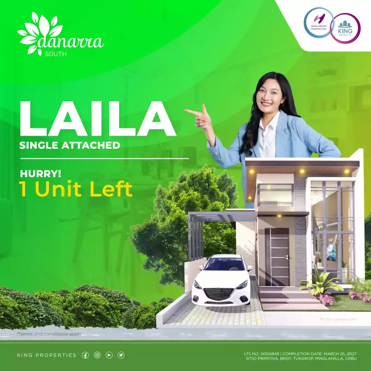 Affordable 1 Unit Left - Single Attached Big House and Lot for Sale in Minglanilla, Ceu — House and Lot in Minglanilla, Cebu, 6046 — Photo 2