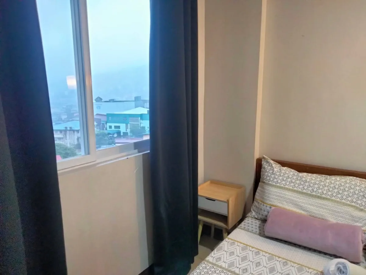 For Sale: Central Apartment 1BR w/ balcony Condo in Trancoville, Baguio City — Fully Furnished — 1 Bedroom in Trancoville, Baguio City, Benguet — Photo 2