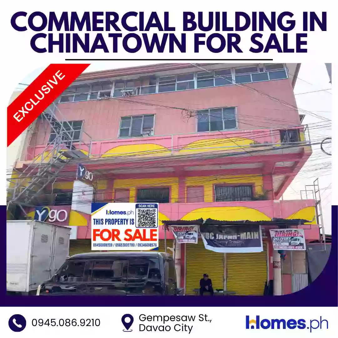 Rush Sale: Building Near Davao Chinatown, Davao City — 3-Storey Facade — Building in Davao City, Davao del Sur, 8000 — Photo 2