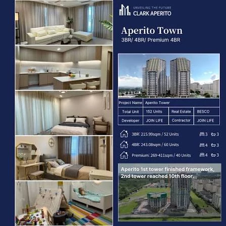 For Sale: 3BR Condo in Aperito Tower at The Villages, Clark Freeport Zone Pampanga — 216 sqm — 3 Bedrooms in Margot, Angeles City, Pampanga — Photo 2