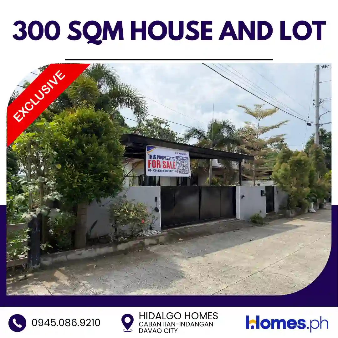 For Sale: 3BR House and Lot in Cabantian, Davao City — 300 sqm