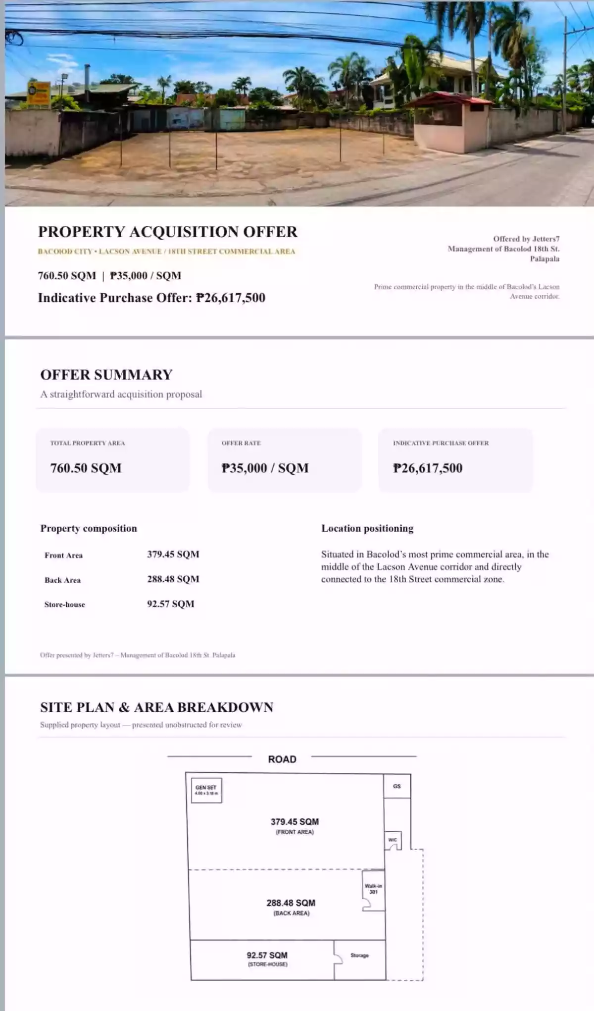 18th St, Bacolod City Commercial Property — Commercial Lot in Barangay 4 (Pob.), Bacolod City, Negros Occidental — Photo 6