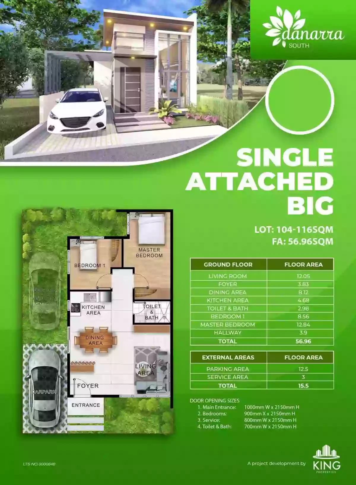 Affordable 1 Unit Left - Single Attached Big House and Lot for Sale in Minglanilla, Ceu — House and Lot in Minglanilla, Cebu, 6046 — Photo 3