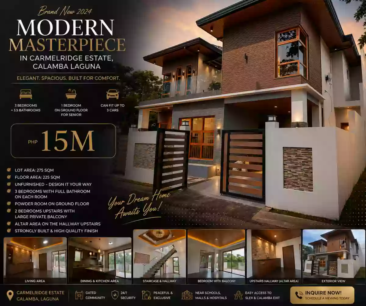 For Sale: 3BR House and Lot in Punta, Calamba, Laguna — 275 sqm