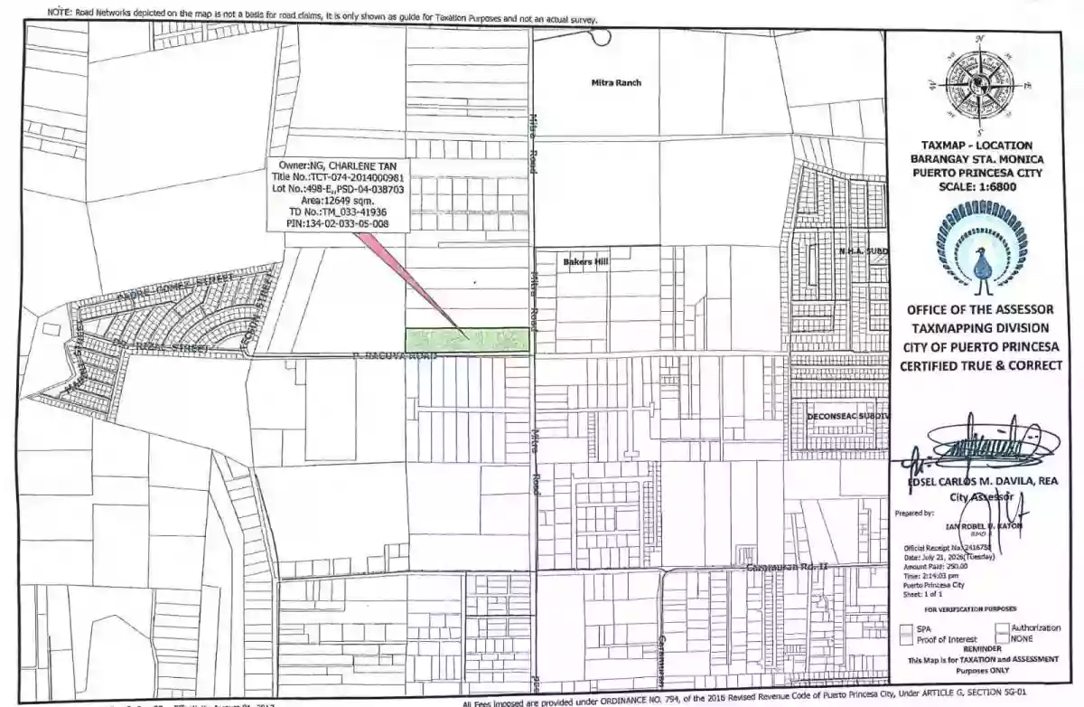 For Sale: Residential Lot in Santa Monica, Puerto Princesa City — 12649 sqm — Residential Lot in Santa Monica, Puerto Princesa City, Palawan — Photo 5