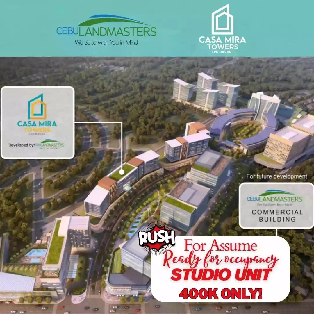 For Assume_ Studio Unit (Tower 2 – 15th Floor, Unit 44) — Studio in Sasa, Davao City, Davao del Sur — Photo 2