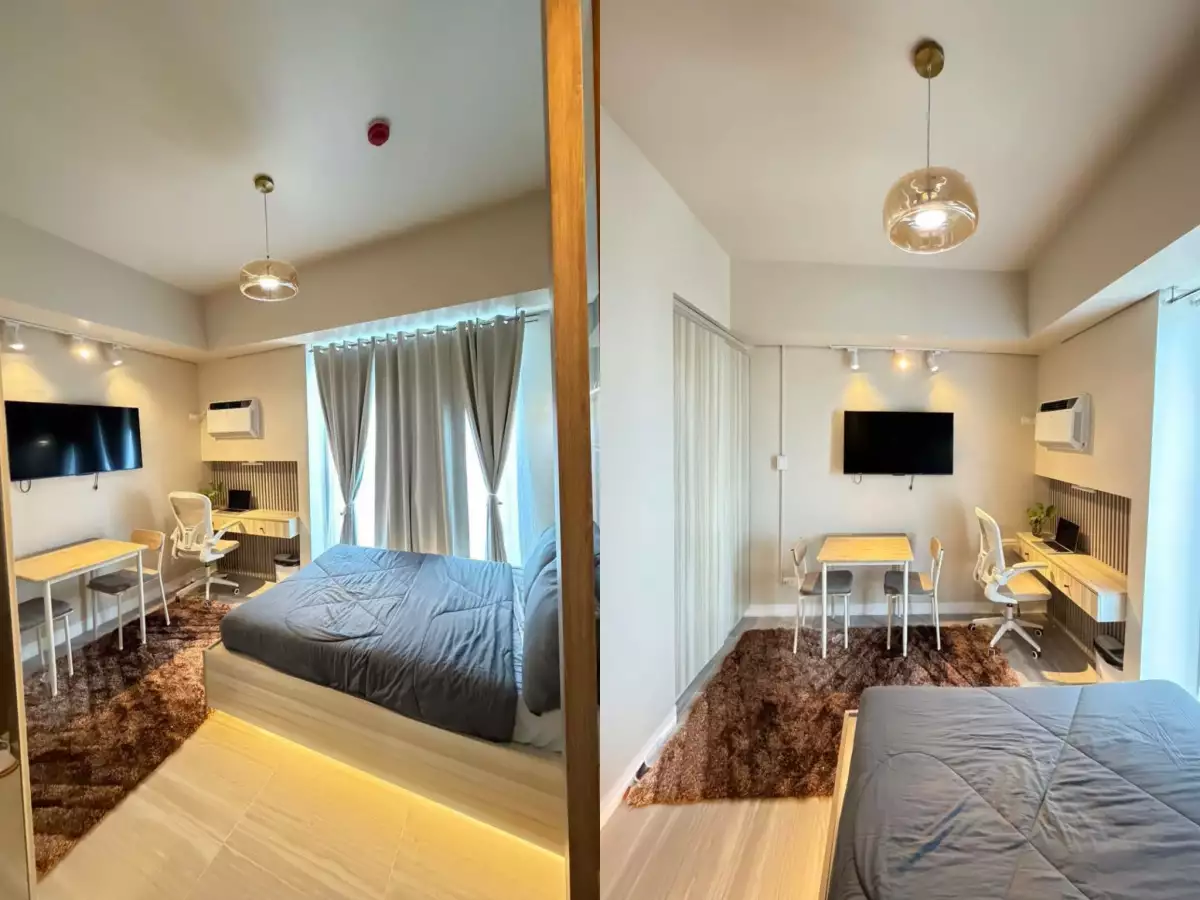For Rent: Studio Condo with Balcony  in Banilad, Mandaue City — One Astra Place — Studio in Banilad, Mandaue City, Cebu — Photo 2