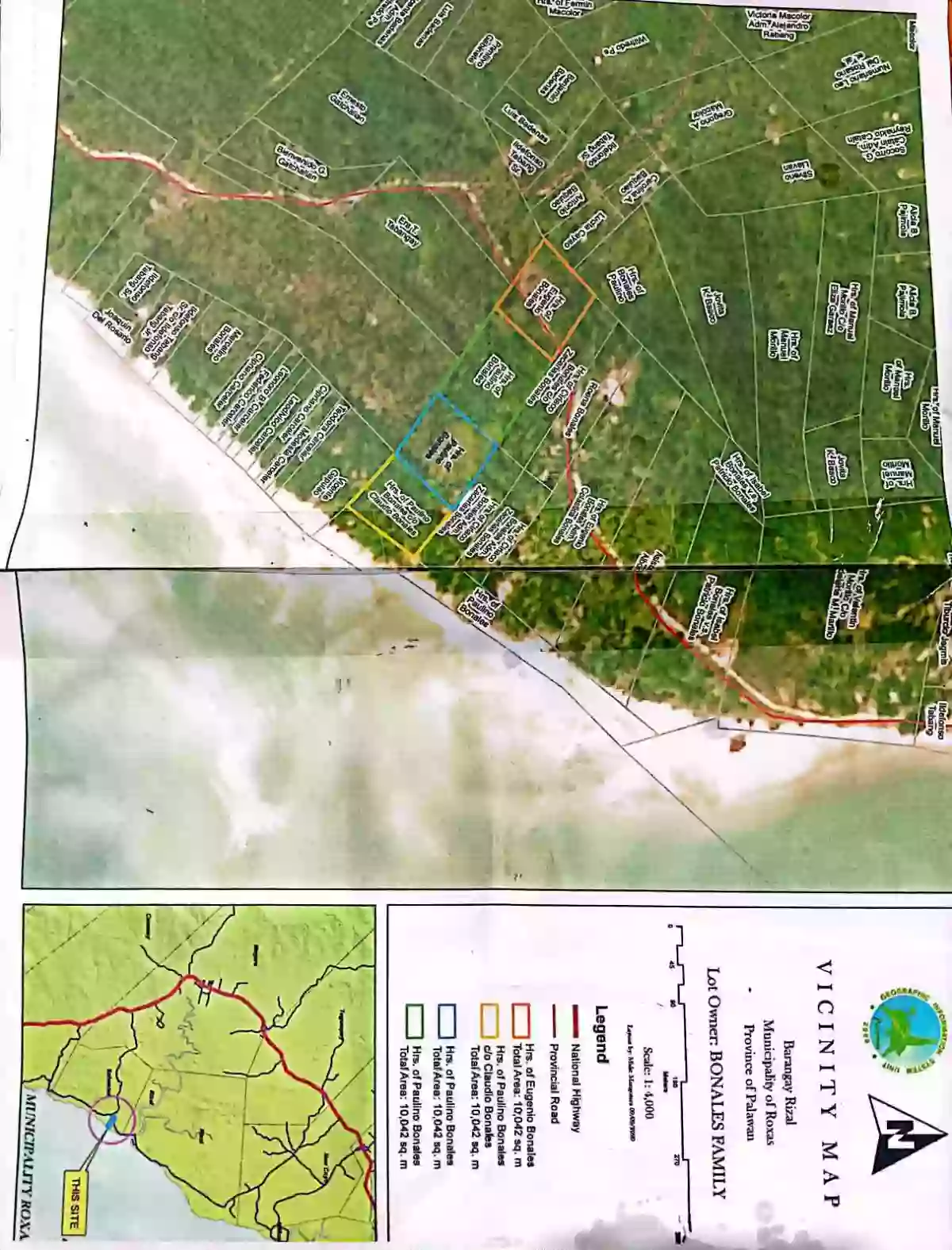 For Sale: Beach Lot in Salvacion, Roxas — 10,000 sqm