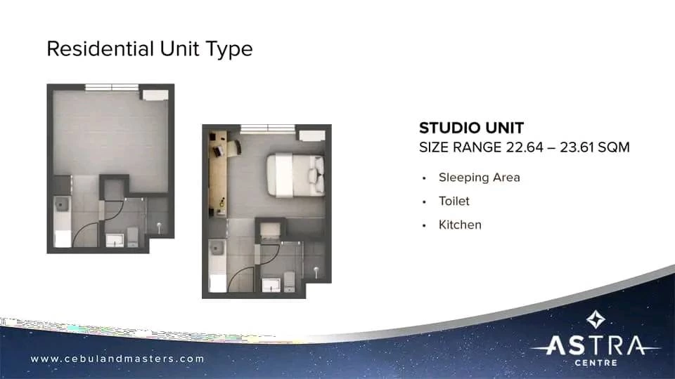 For Sale: Studio Condo in Banilad, Mandaue City — 22.64 sqm — Studio in Banilad, Mandaue City, Cebu — Photo 2