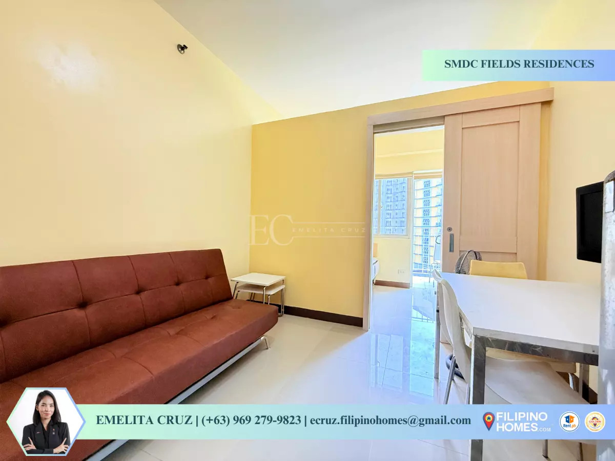 SMDC Field Residences 1BR Condo for Sale beside SM Sucat — 1 Bedroom in Paranaque City, Metro Manila, 1702 — Photo 3