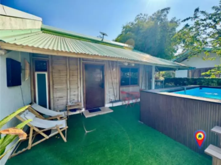FOR RENT: Modern Bamboo House with Swimming Pool in Dauin