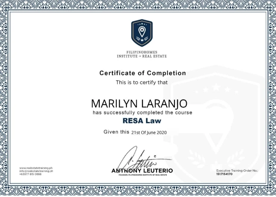Certificates 7
