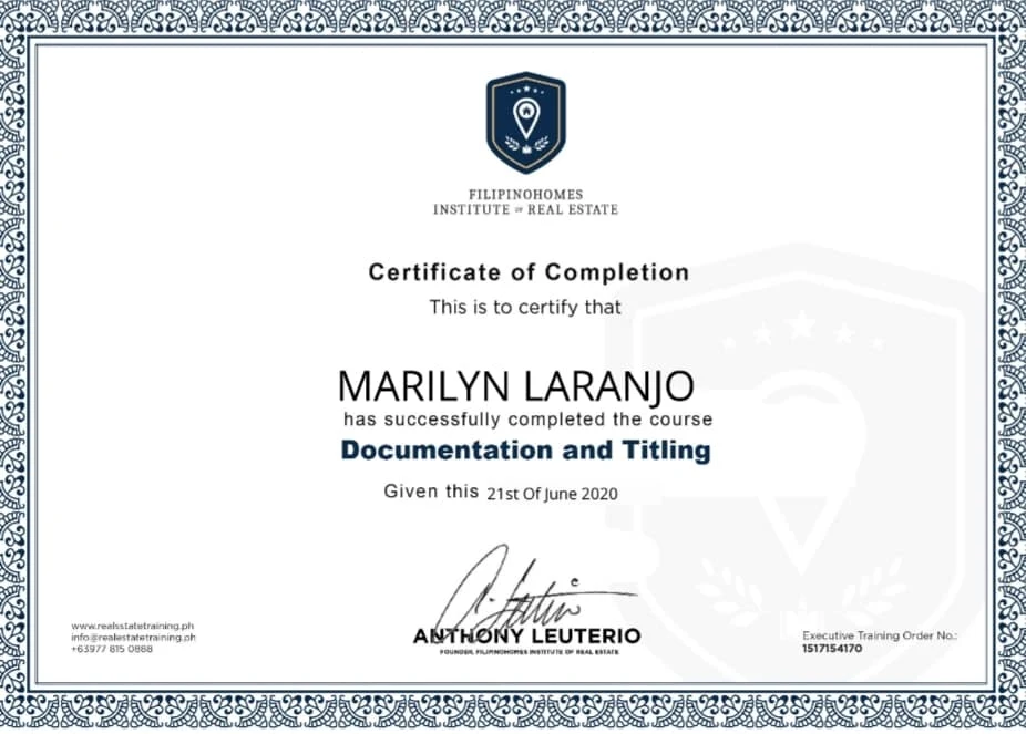 Certificates 5