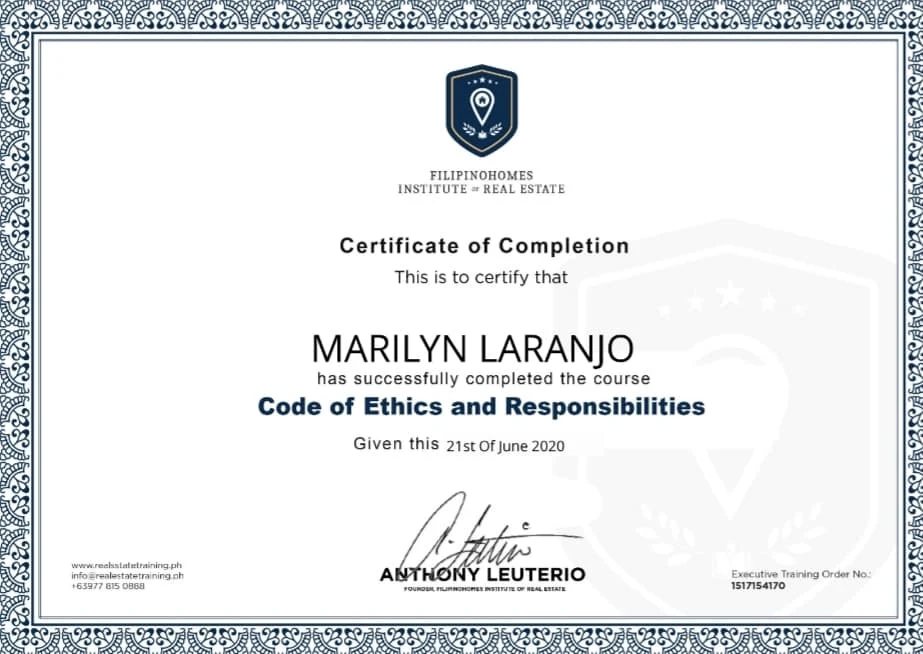 Certificates 6