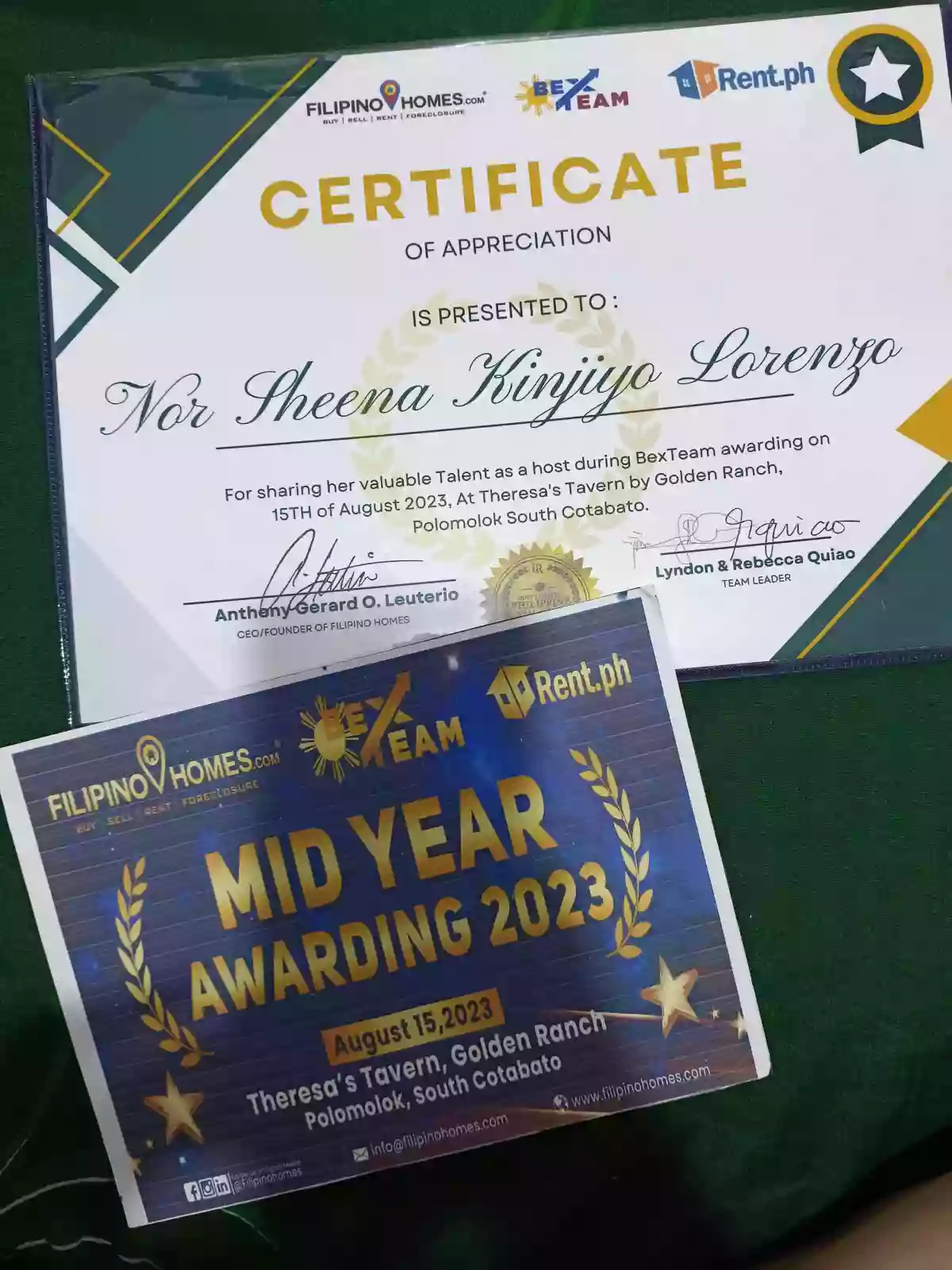 Certificates 16