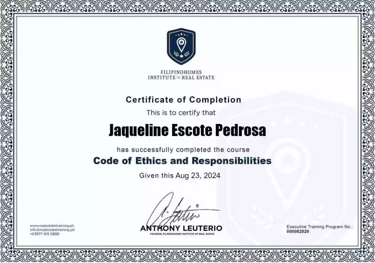 Certificates 1