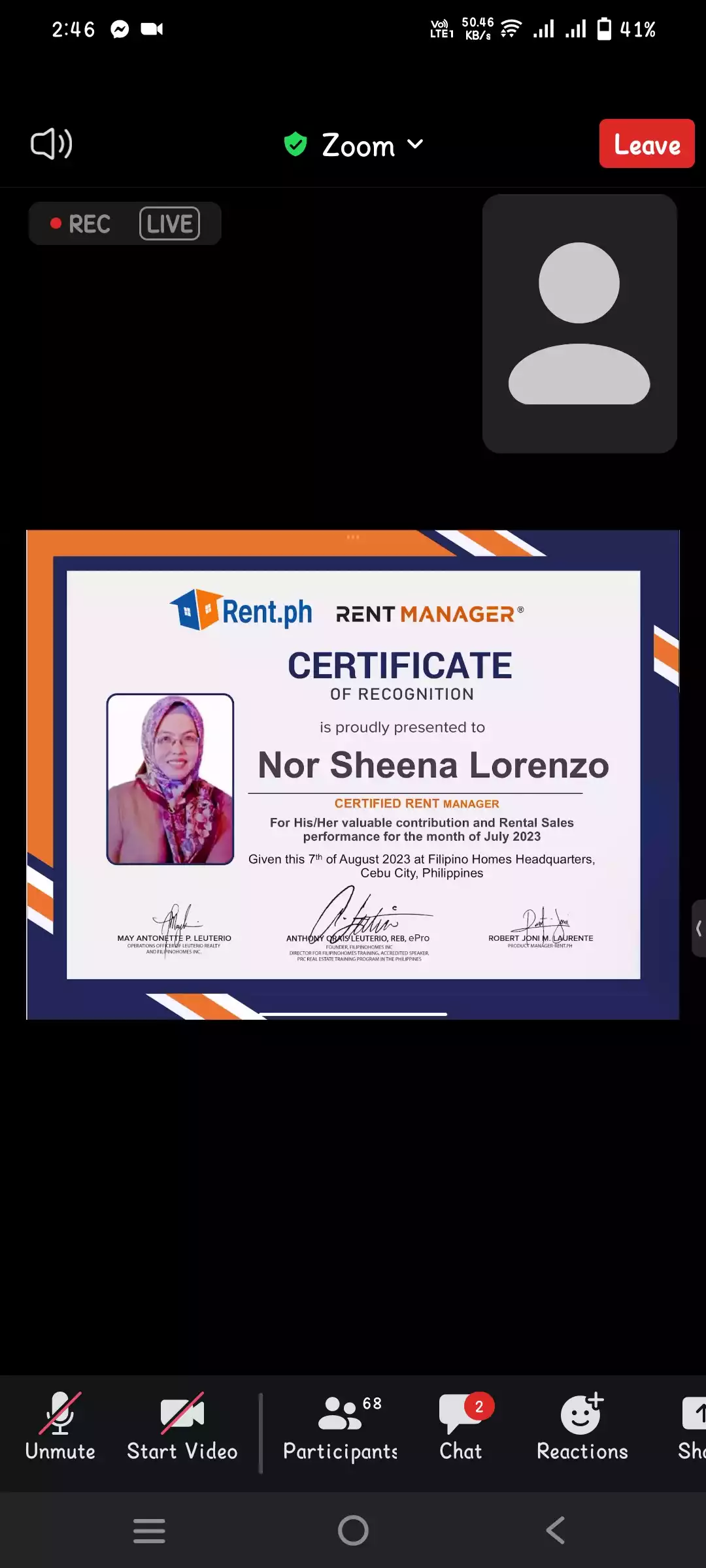 Certificates 15