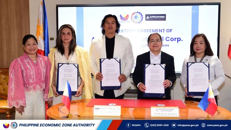 Apexford International Corp. Registers with PEZA to Boost Cavite's Logistics Network
