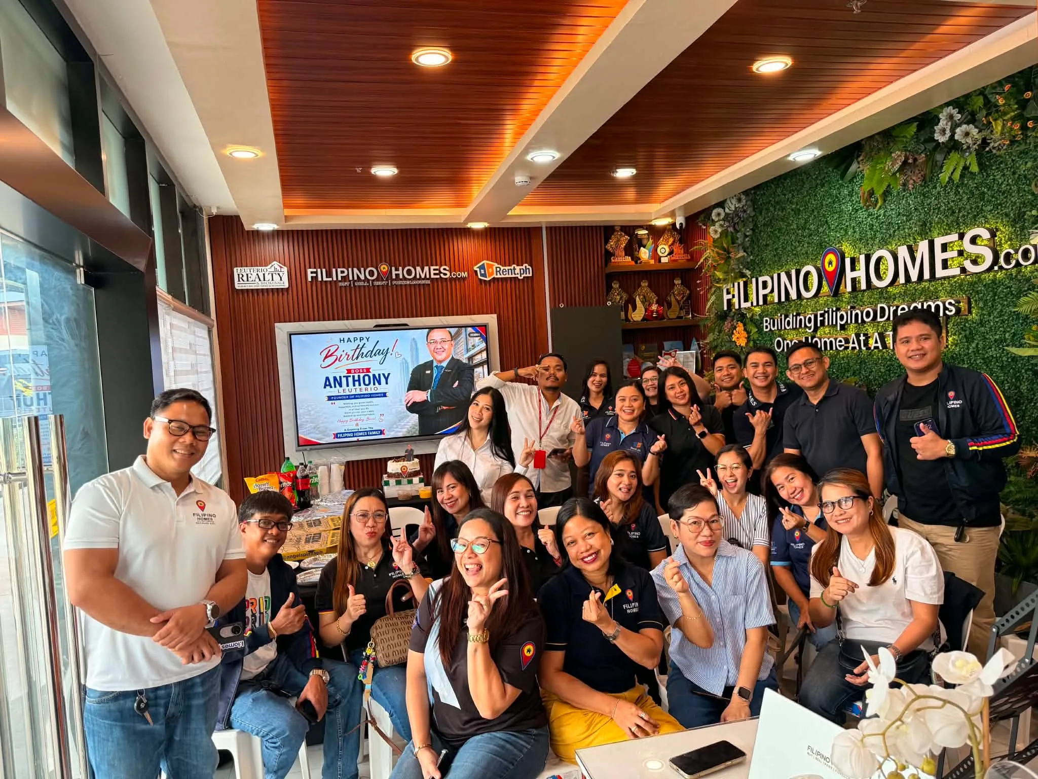 From One Office to Over 144 Branches: Filipinohomes Celebrates CEO and Founder Anthony Leuterio’s Birthday