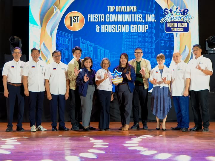 FIESTA Communities Wins 11th Straight Award: Named #1 Developer in North and Central Luzon