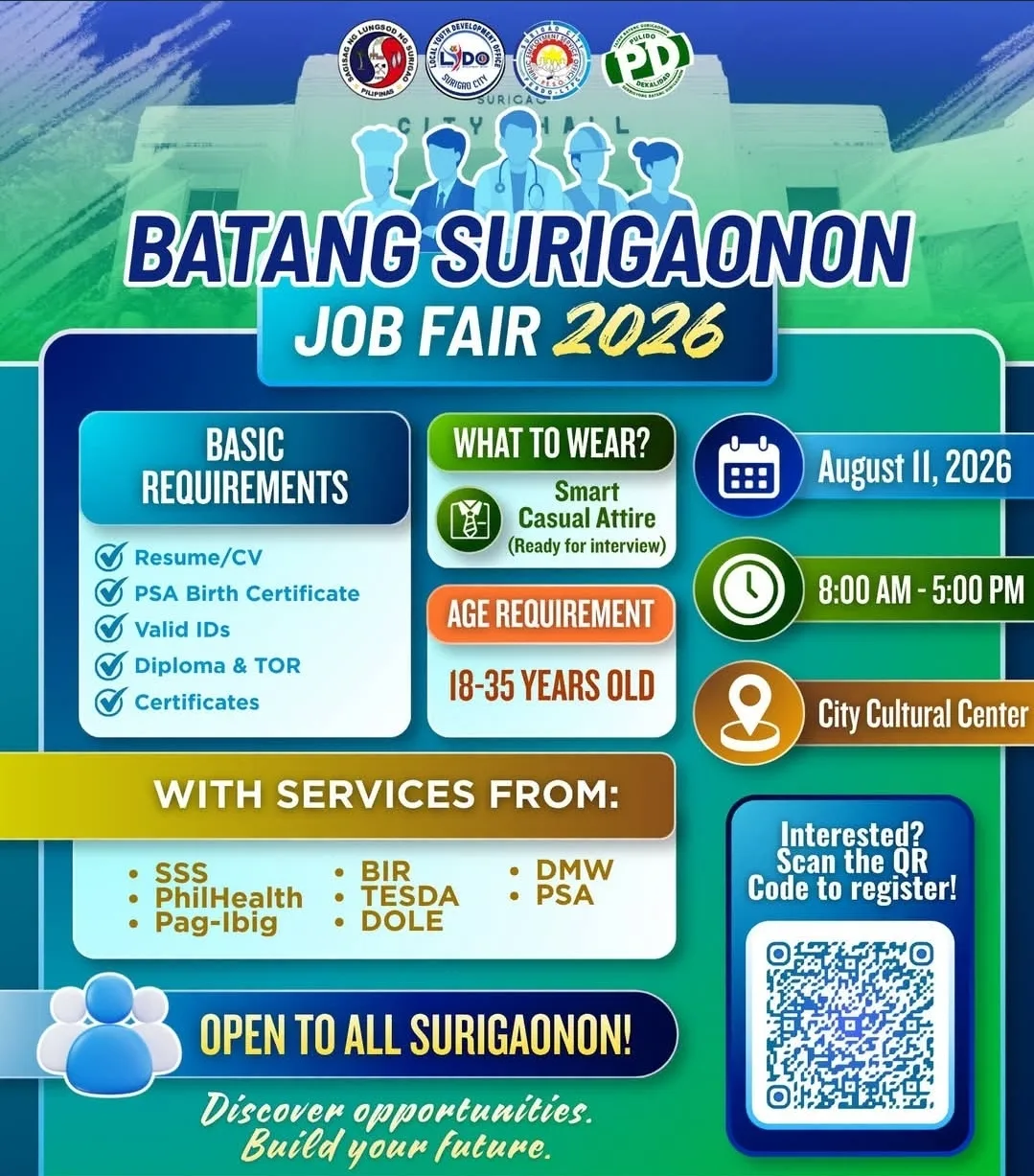 Batang Surigaonon Job Fair 2026 Opens Doors for Young Job Seekers