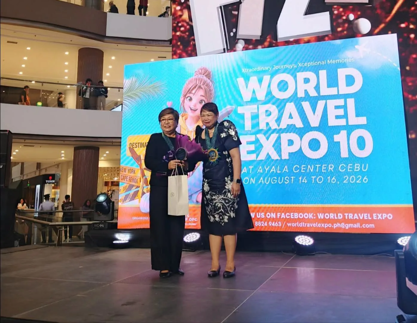 World Travel Expo Year 10 Opens at Ayala Center Cebu