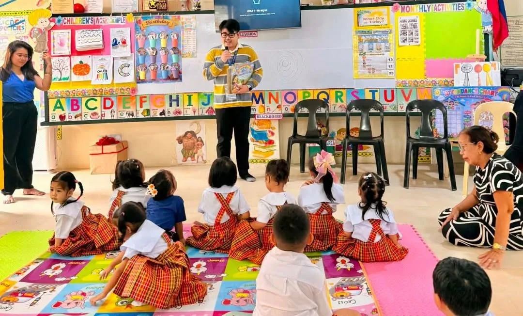 Storytelling and Play Teach Healthy Eating at Nabitasan Child Development Center