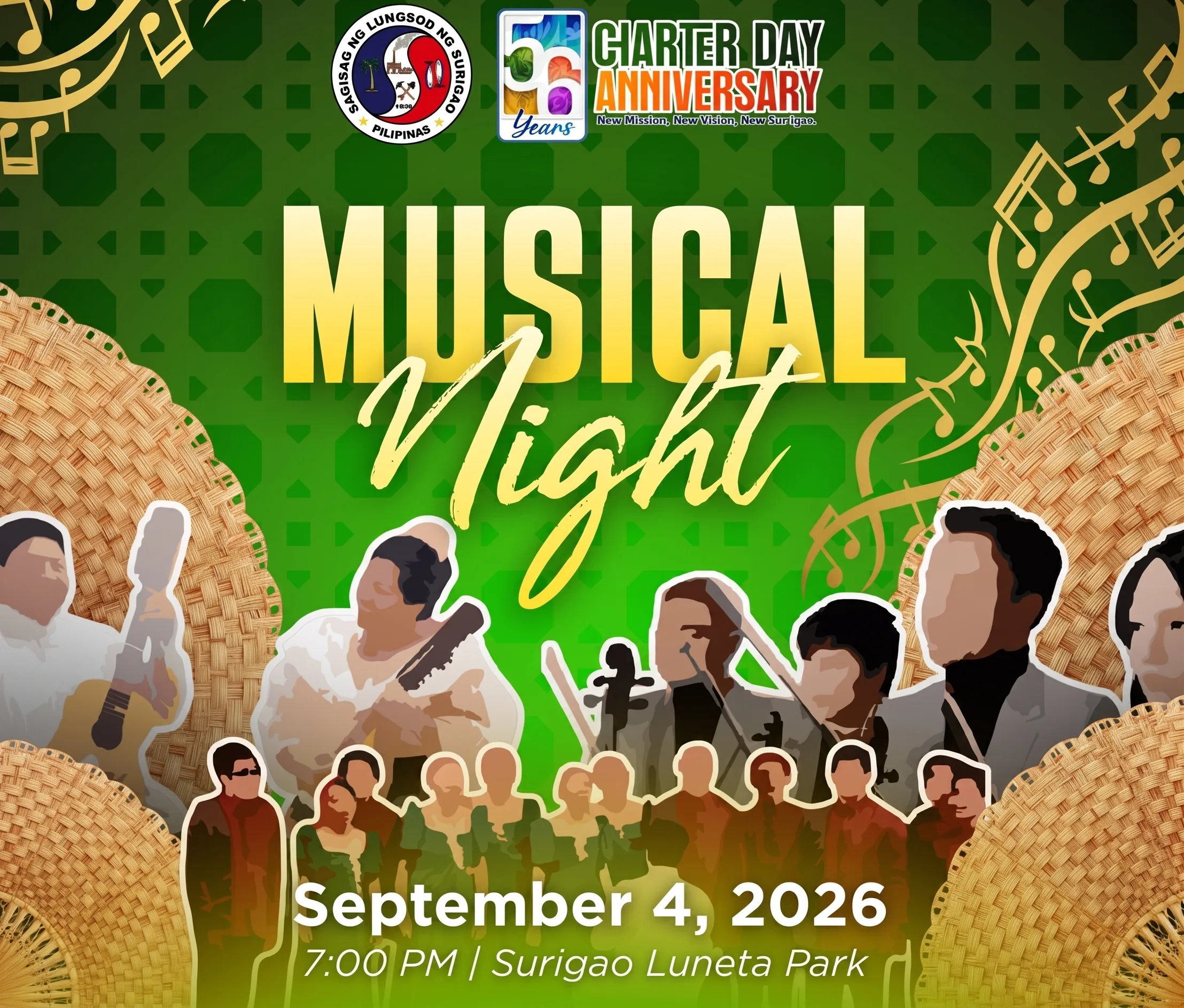 What to Expect From Surigao City’s Free September 4 Music Festival