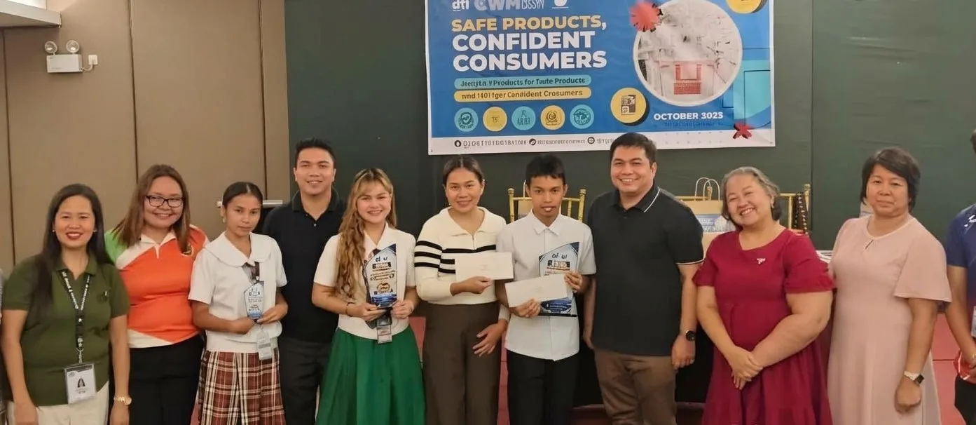 DTI Misamis Occidental Honors Young Consumer Champion for Smart Shopping