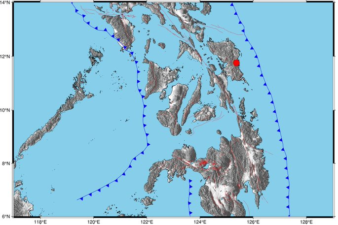 Earthquake Alert: Tacloban City, Leyte, 2:09 PM