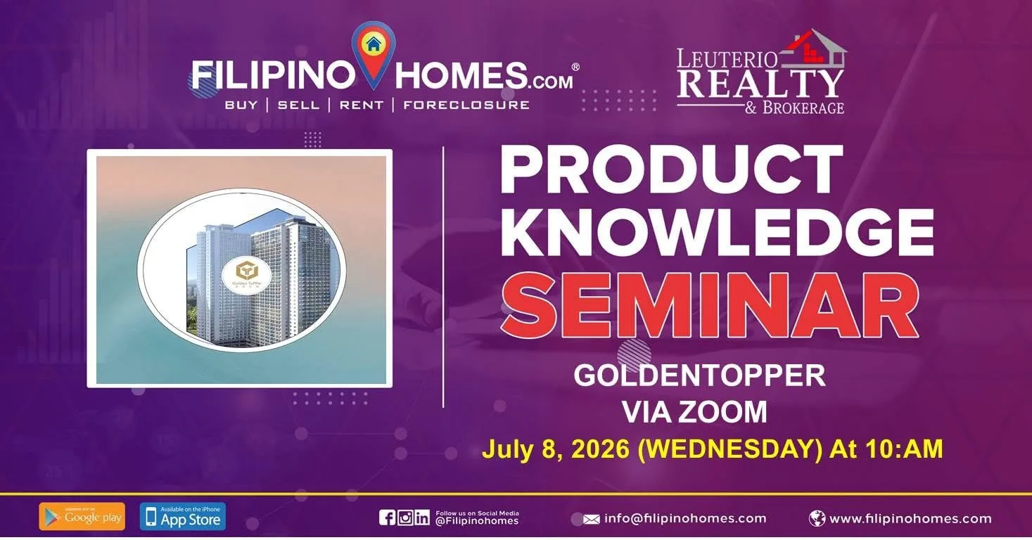 Filipinohomes Agents Master Golden Topper’s City Clou, El Sol in July 8 PKS