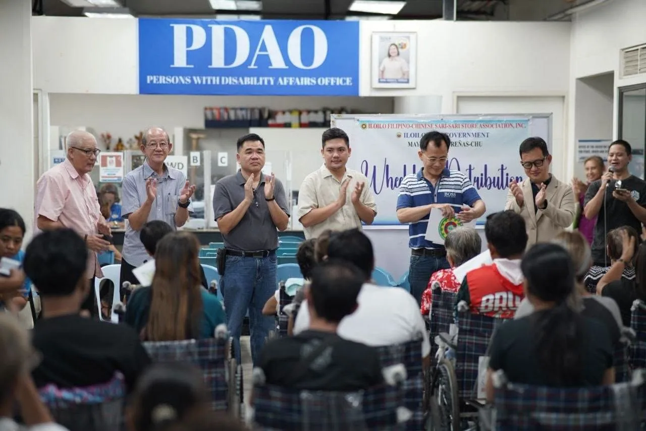 18 Wheelchairs Bring Mobility and Joy to Iloilo's Seniors and PWDs