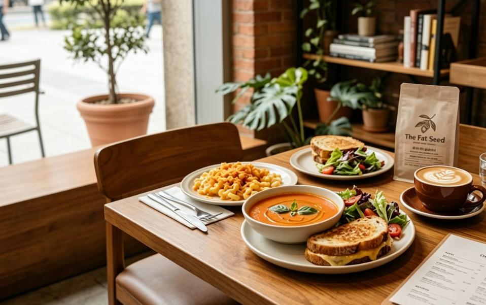 Organic Comfort Food Meets Specialty Coffee at The Fat Seed’s Makati