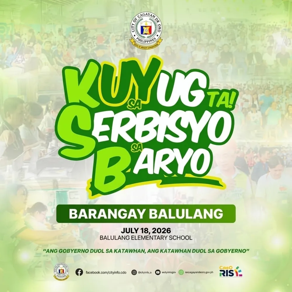 Bringing Government Closer: Mayor Klarex Uy Leads Successful Service Caravan In Balulang