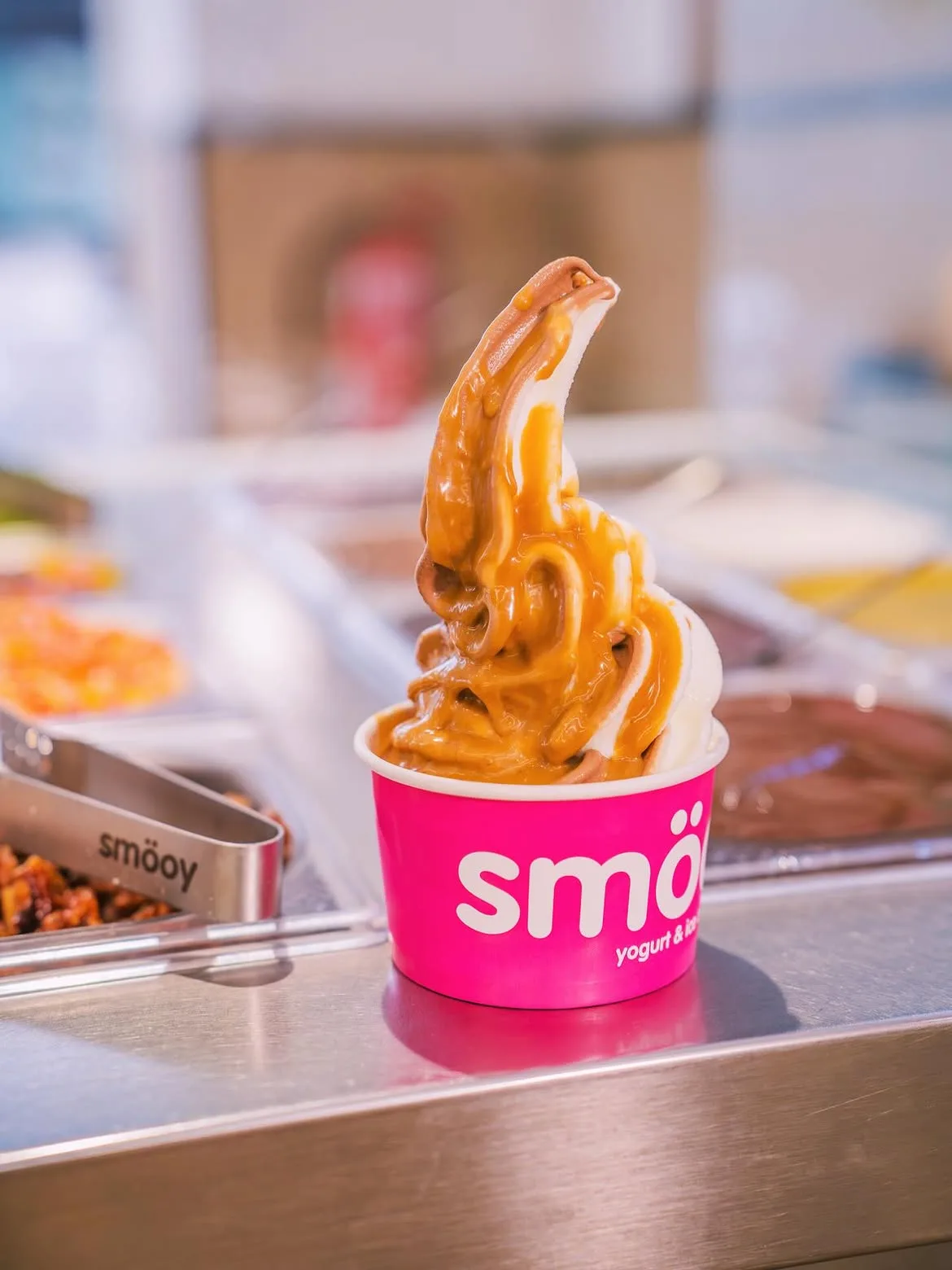 Smöoy’s Creamy Spanish Frozen Yogurt Lands at One Ayala Makati