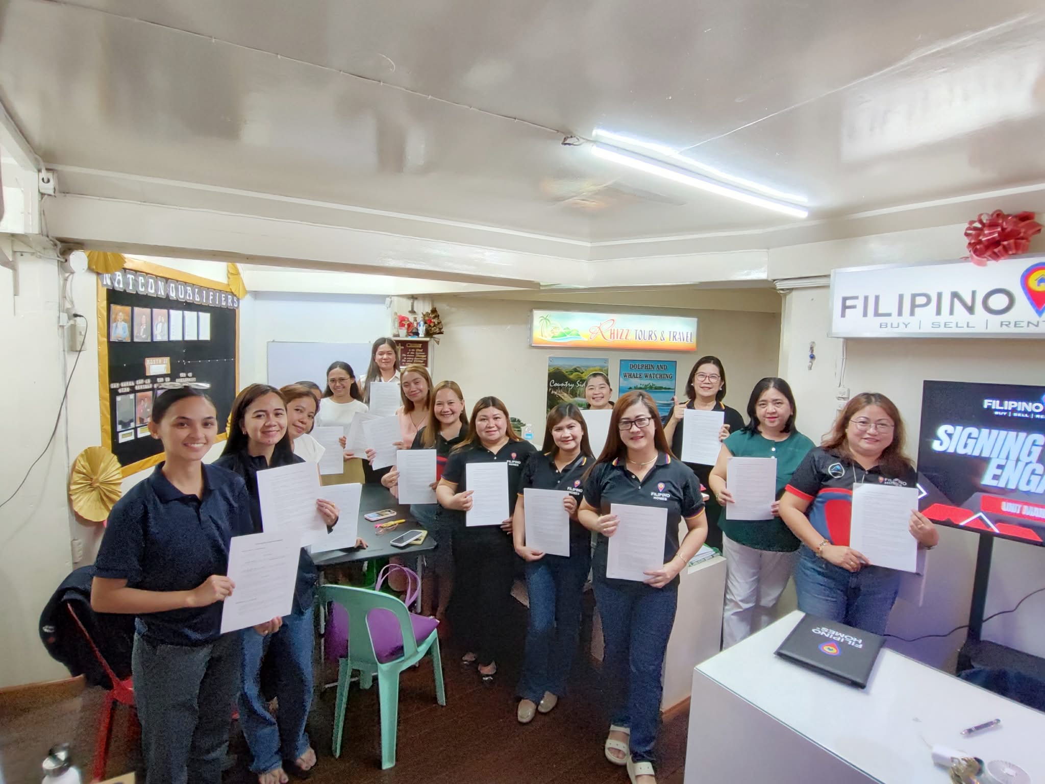 Contract Signing: Team LR SOLID Builds Filipinohomes' Bohol Real Estate Team with Unit Managers and Salespersons