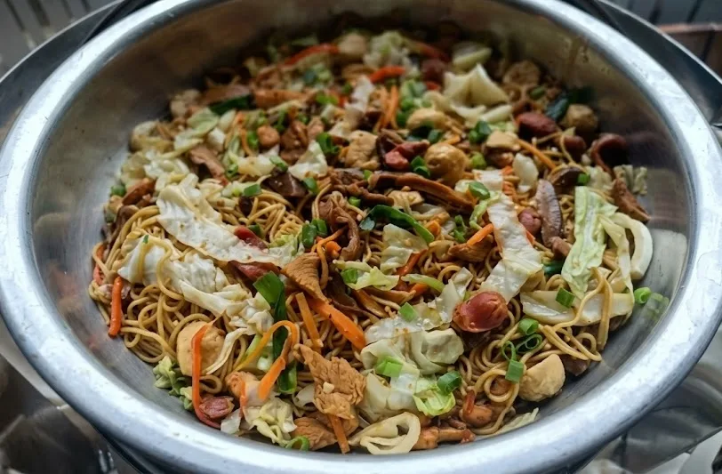 Pancit is one of the commonly sold food in Ozamiz.