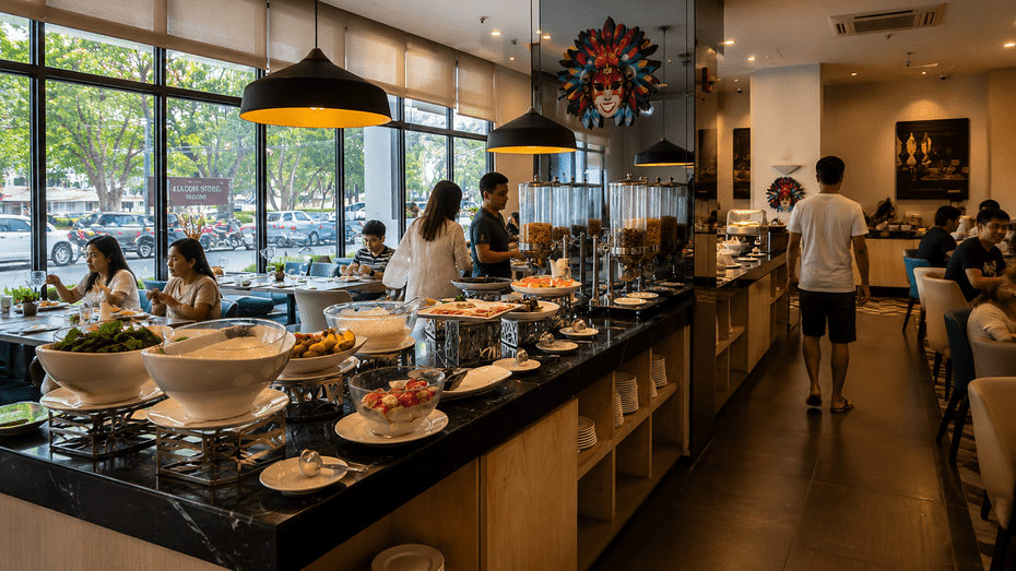 Elegant Bacolod Hotel Breakfast Buffet