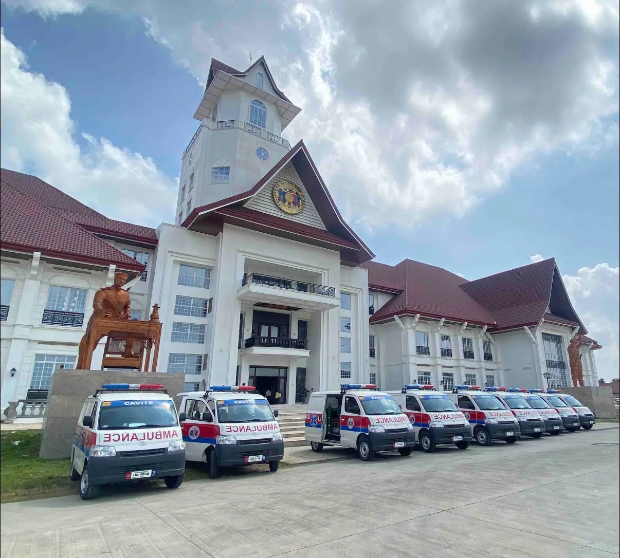 Cavite City Receives 9 New Ambulances to Boost Emergency Response