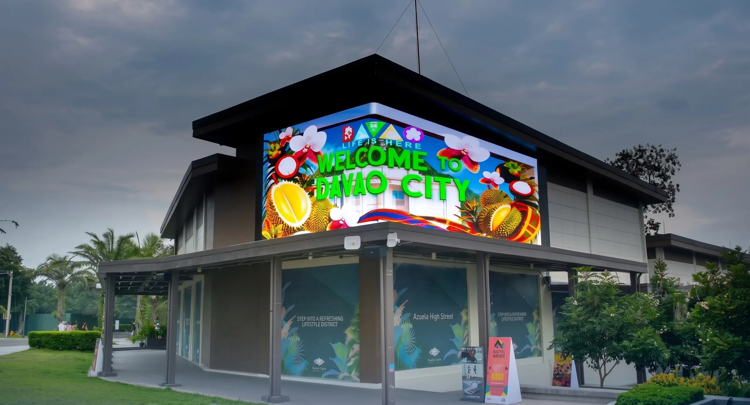 Azuela Cove Unveils Davao’s First 3D LED Wall, a New Digital Landmark