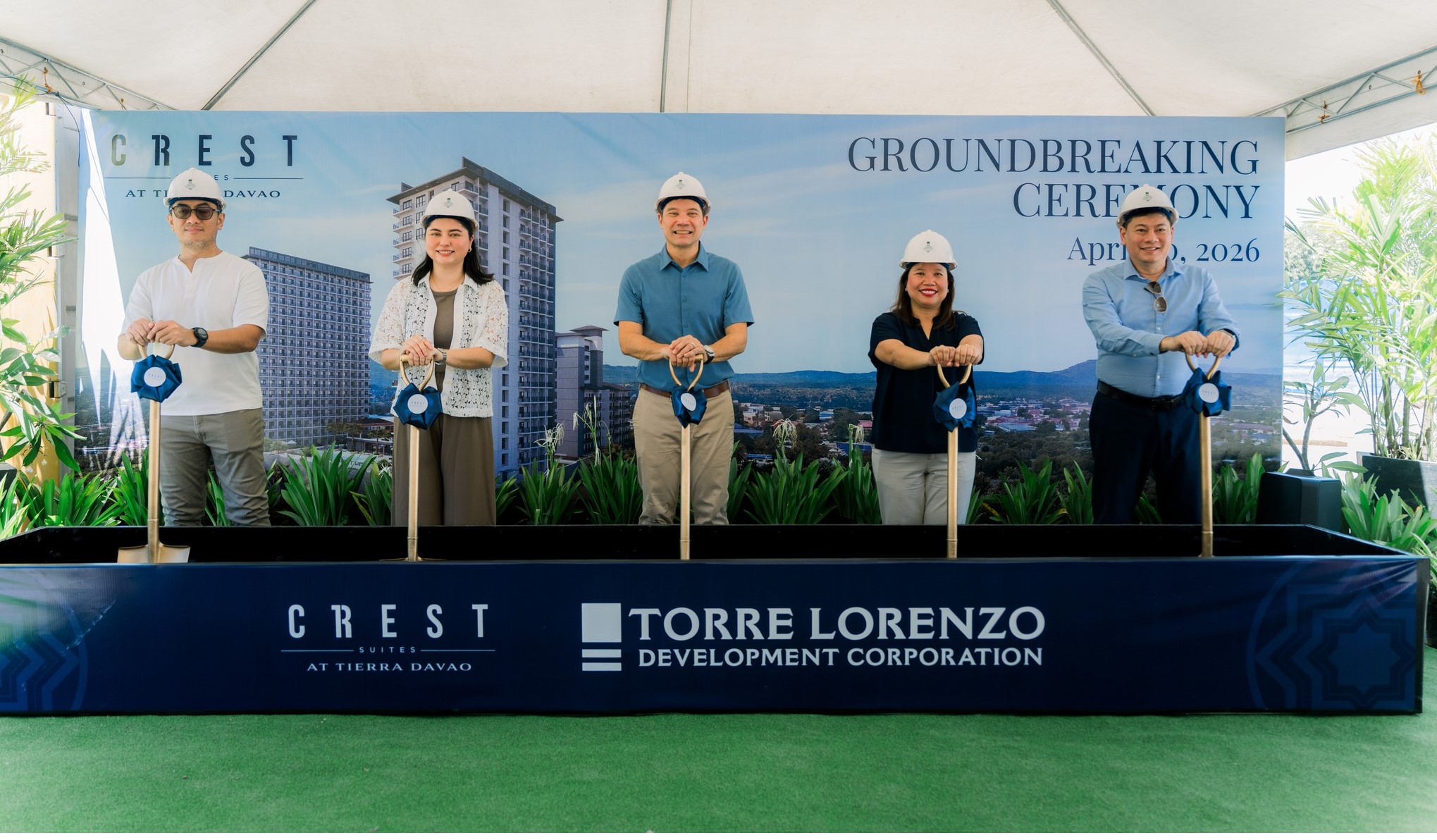 Crest Suites Breaks Ground at Tierra Davao: Torre Lorenzo's 21-Story Hospitality Landmark Rises Along Maryknoll Drive